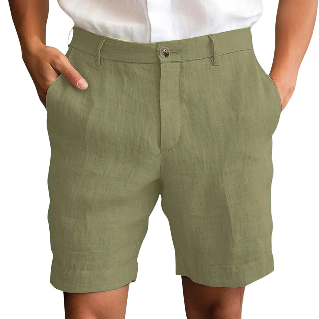 Jack | Relaxed And Breathable Casual Men's Summer Linen Shorts 4