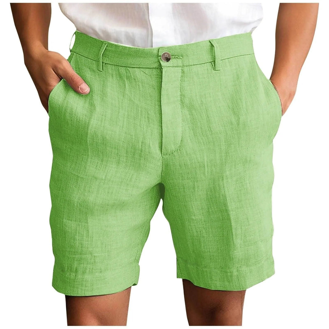 Jack | Relaxed And Breathable Casual Men's Summer Linen Shorts 7