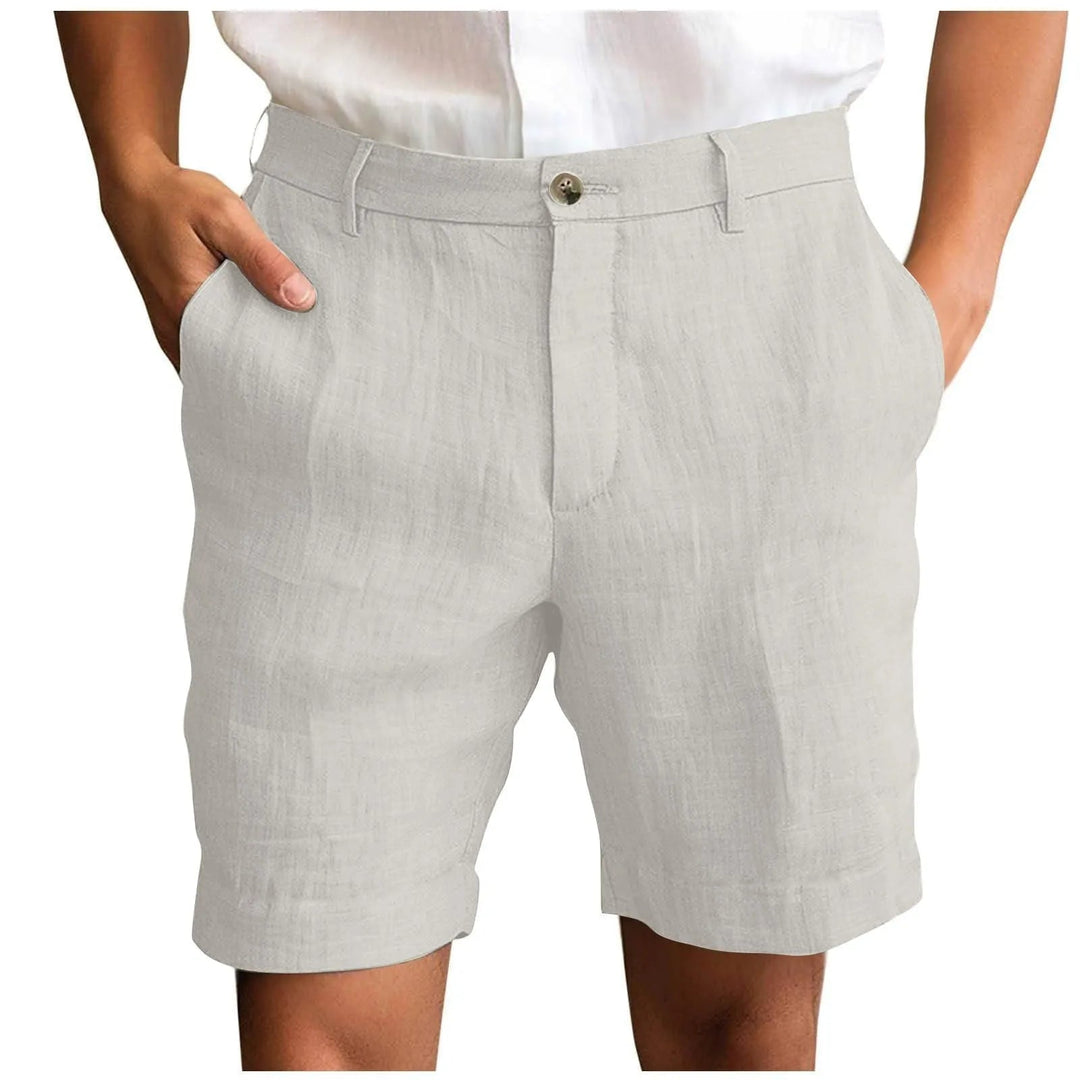 Jack | Relaxed And Breathable Casual Men's Summer Linen Shorts 9