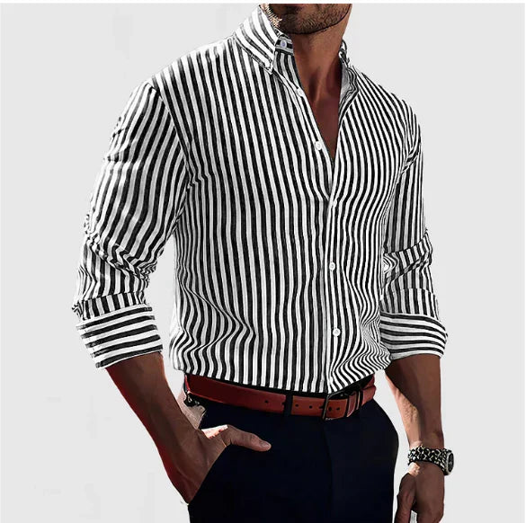 James | Refined Men’s Striped Shirt 1