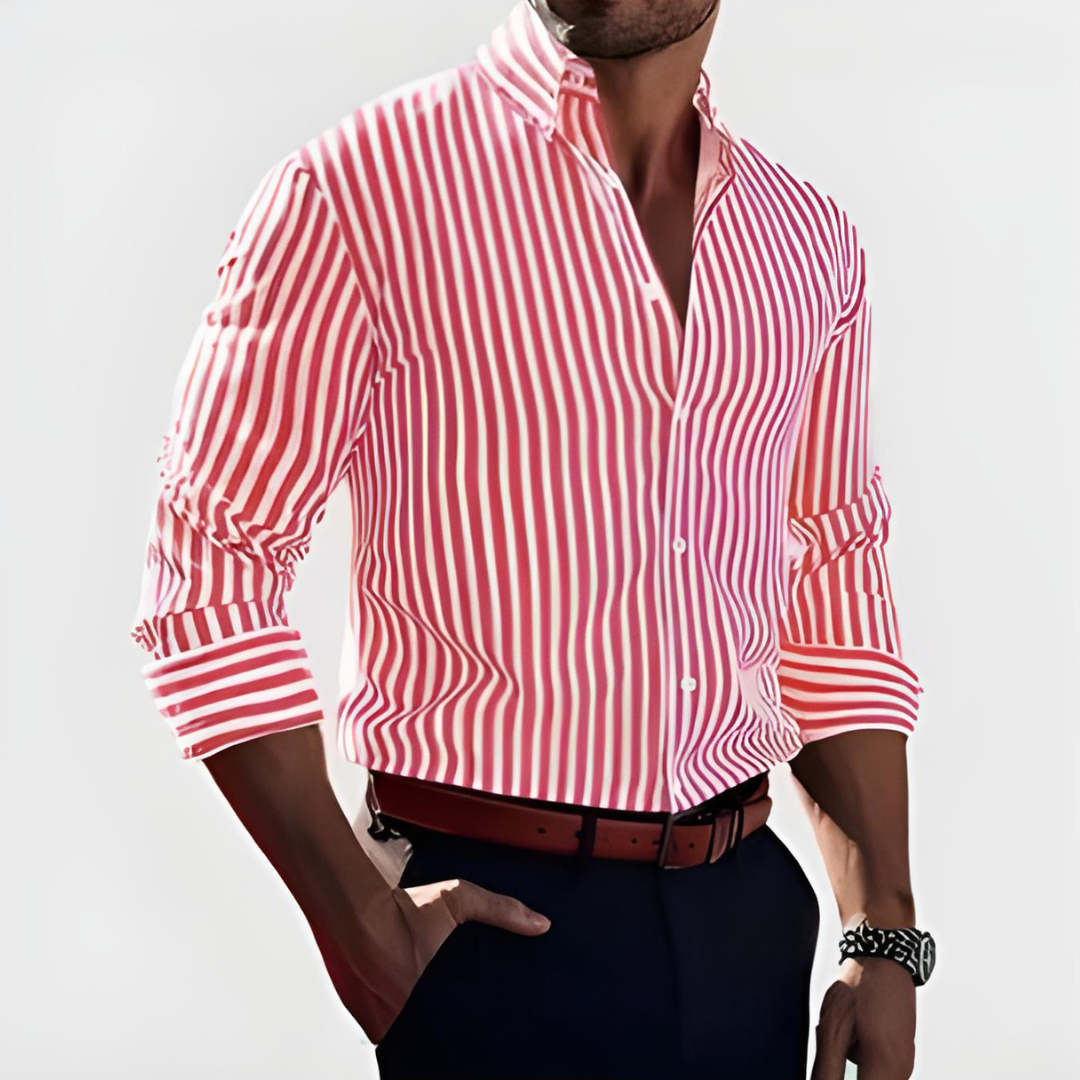 James | Refined Men’s Striped Shirt 2