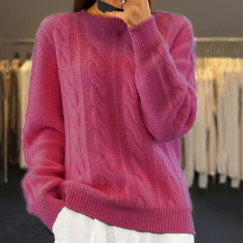 Jasmine | Warm knitted sweater 4