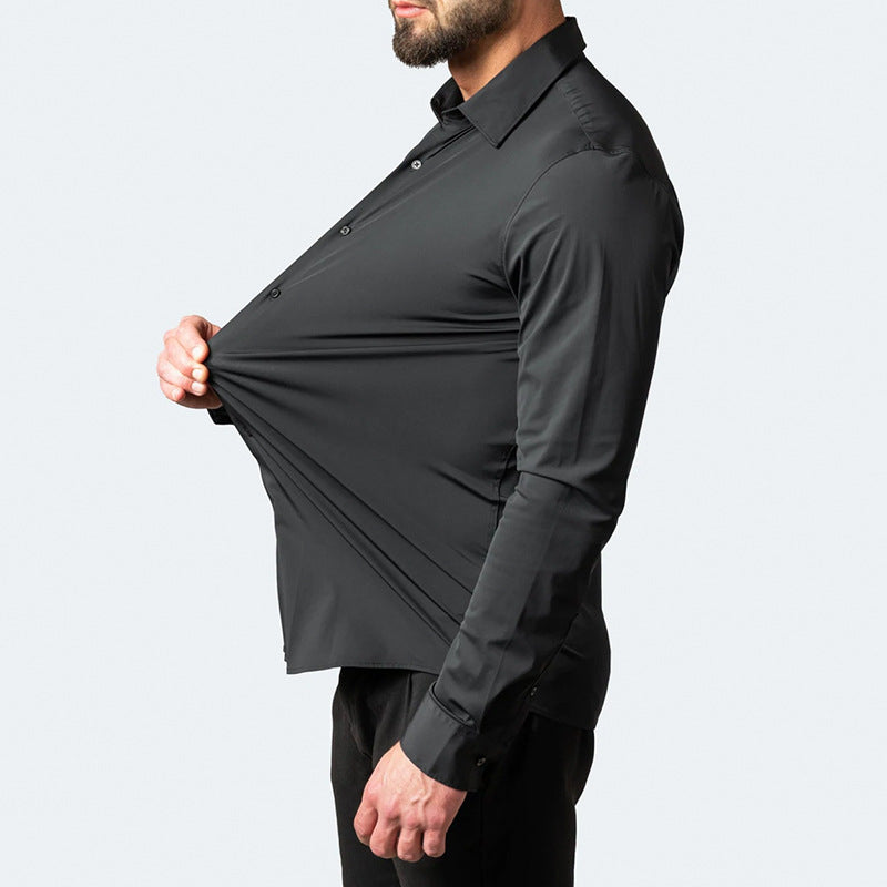 Jaxon | Men’s Stretch Shirt – Wrinkle-Free, Comfortable & Versatile 7