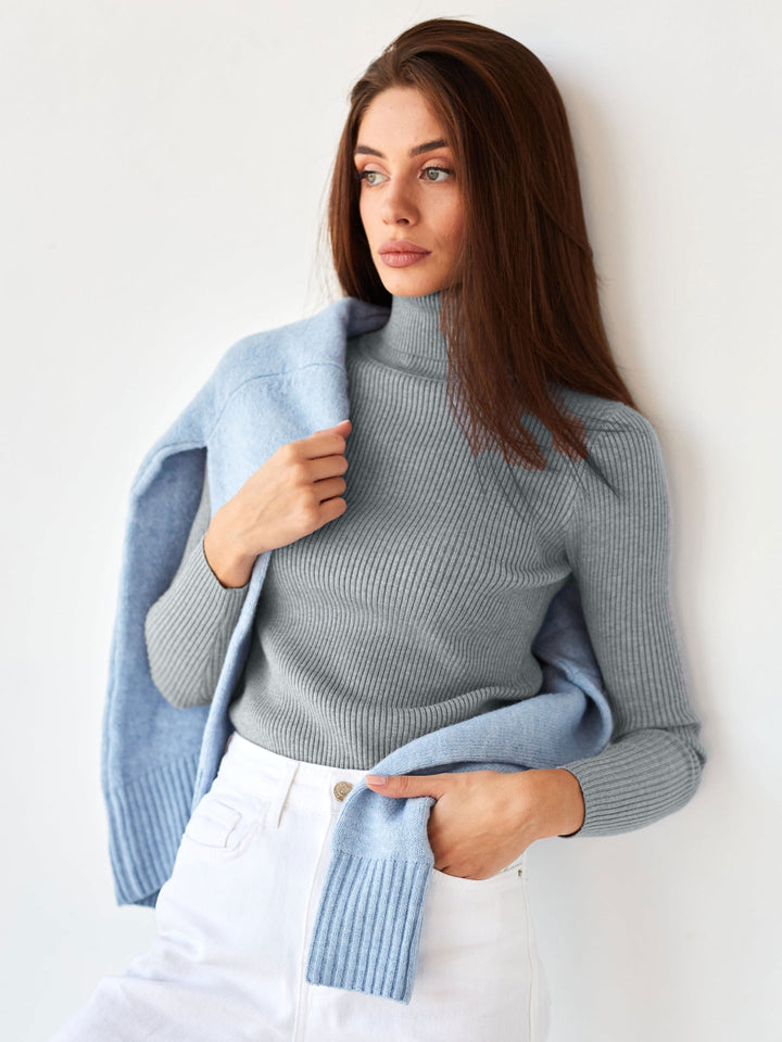 Jessika | Classic cotton turtleneck sweater 6