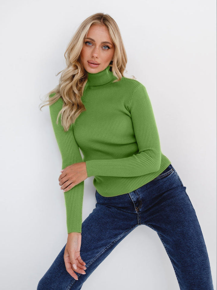 Jessika | Classic cotton turtleneck sweater 7
