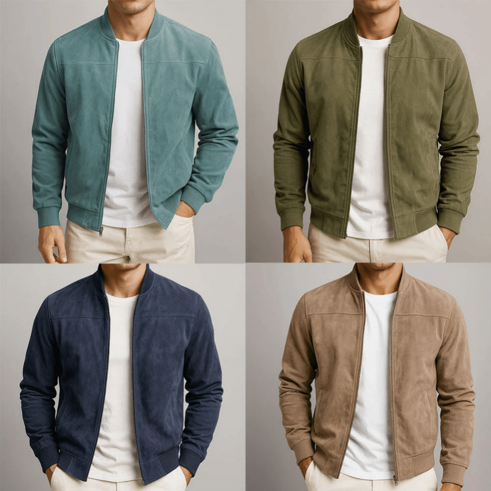 Jovian | Modern, Minimalist Bomber Jacket – Elegant & Breathable Classic Style 5