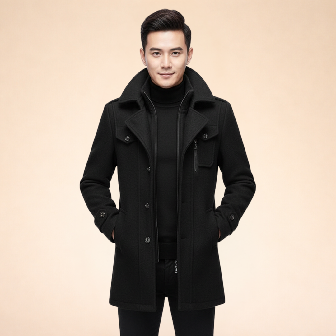 Jovian | Women's Winter Coat – Elegant, Warm & Versatile Wool Design 0