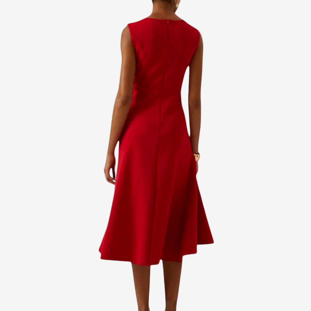 Julia | Elegant Asymmetrical Midi Dress 1