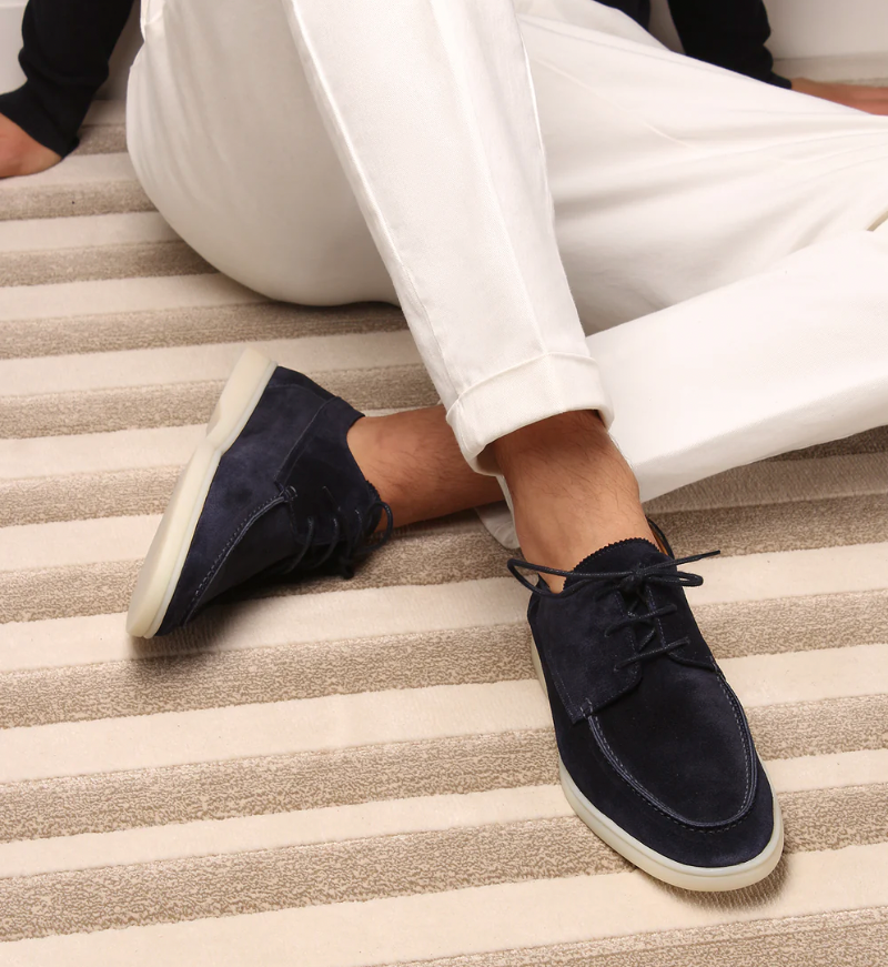 Julian | Breathable and elegant premium suede loafers 0