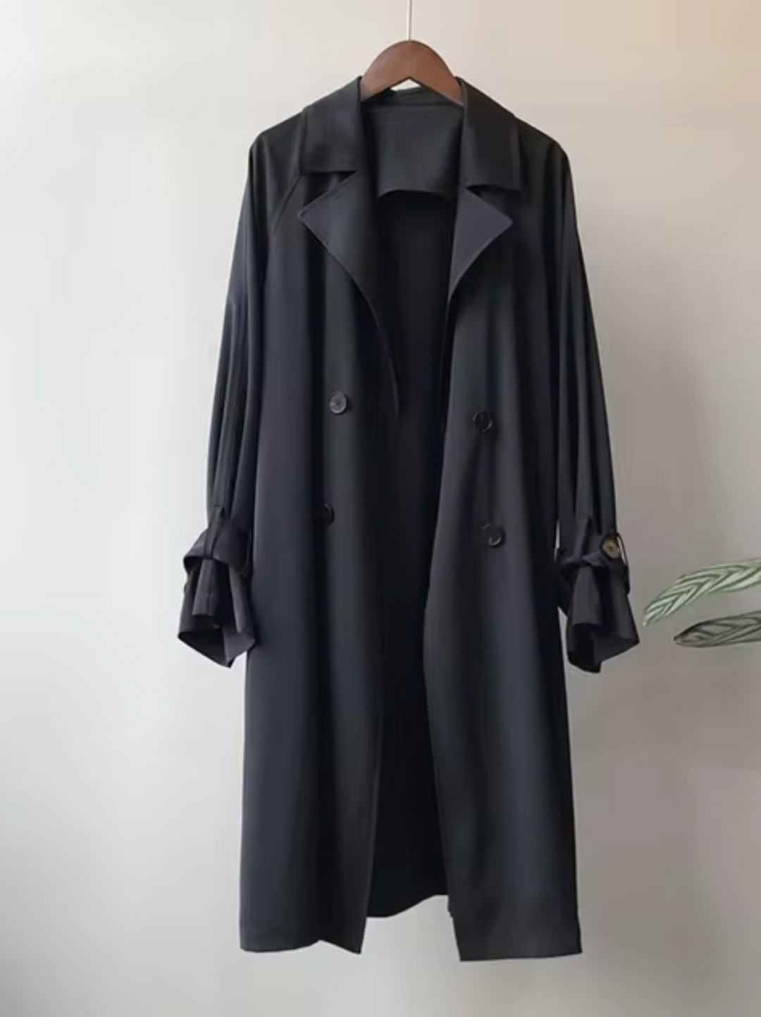 Juliane | Timeless Long Waterproof Trench Coat 0