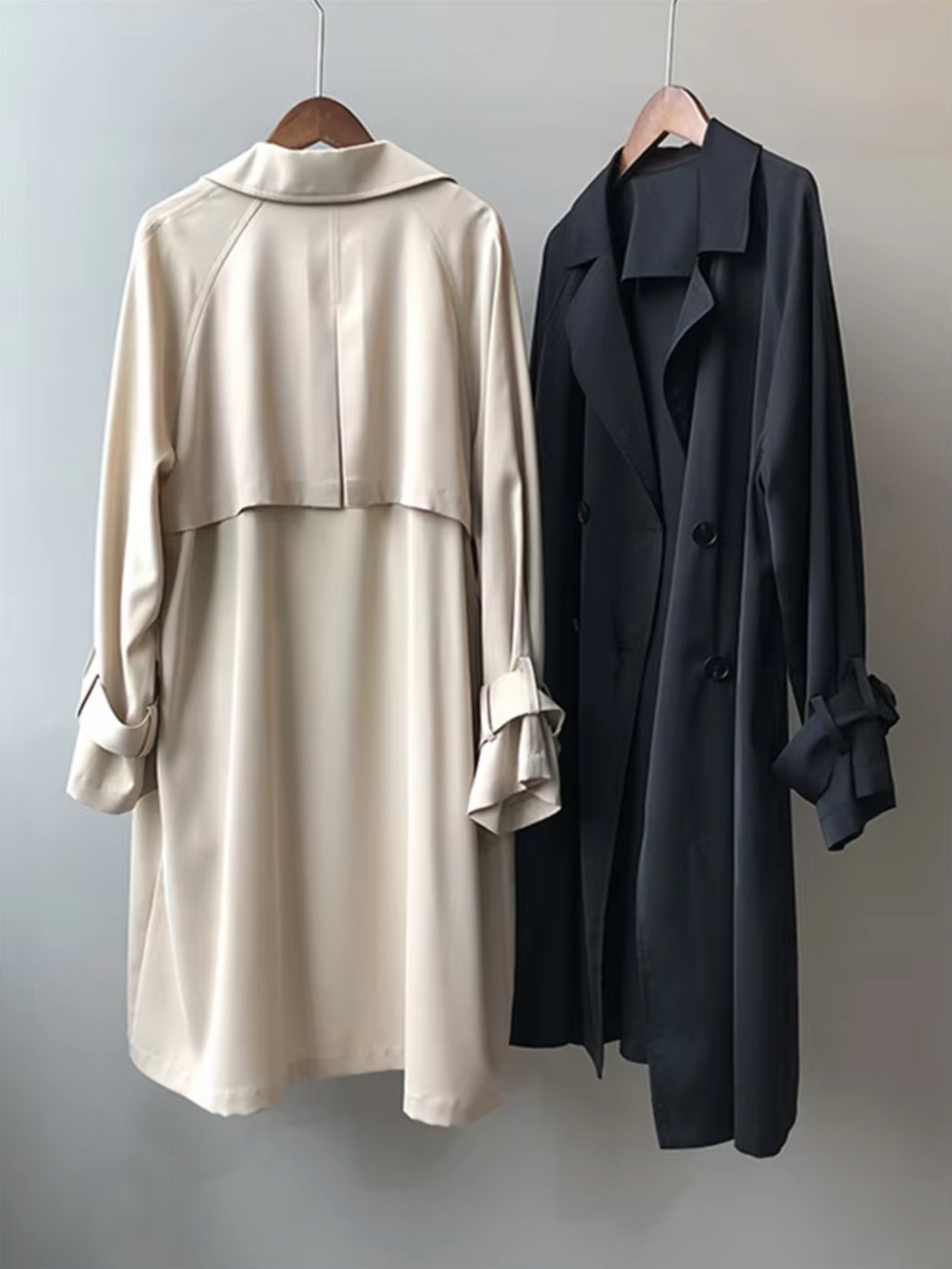 Juliane | Timeless Long Waterproof Trench Coat 3