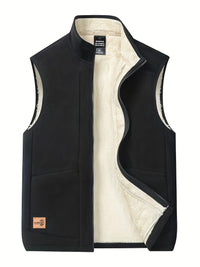 David| Gilet imbottito con interno in pile