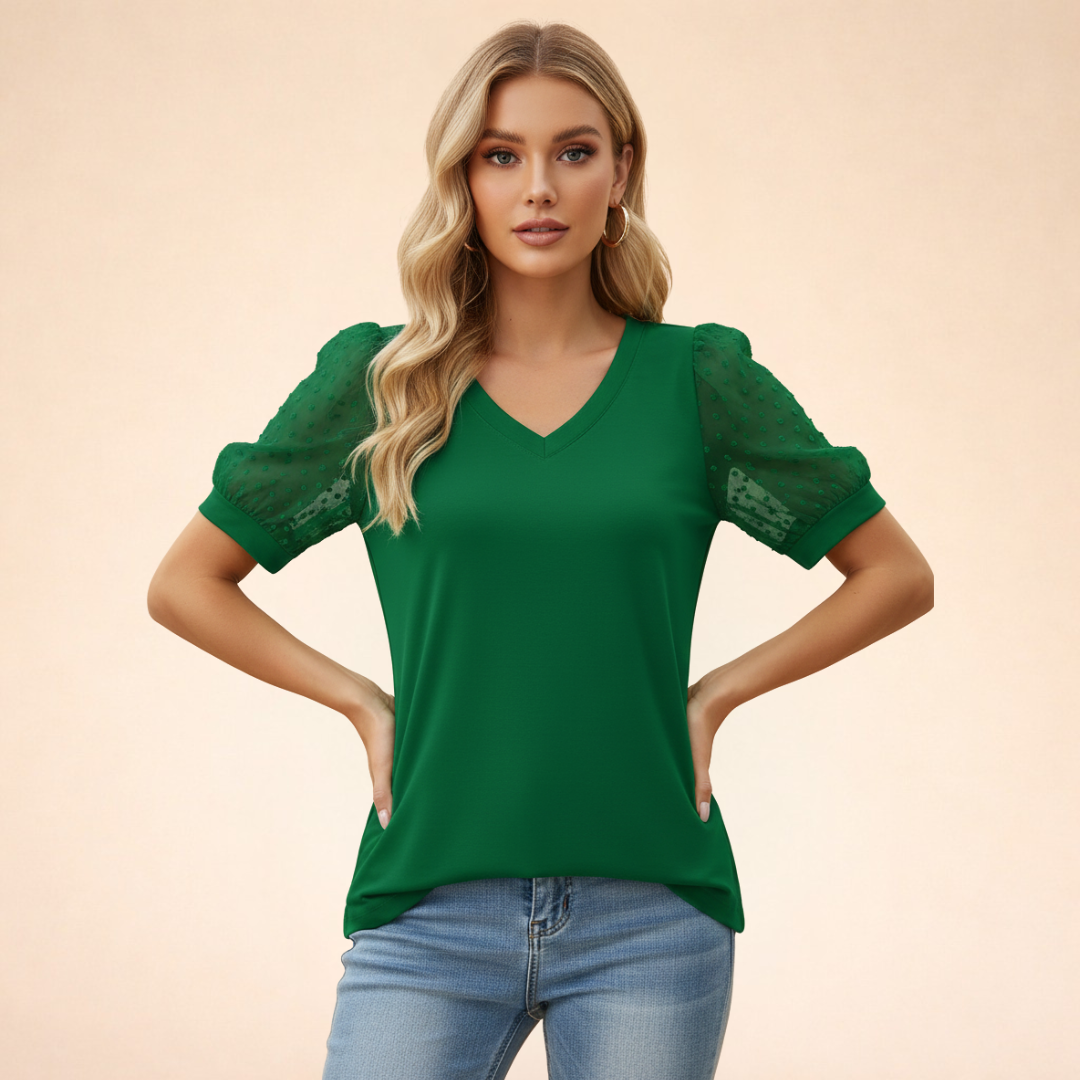 Katja | Lightweight and versatile festive top 4