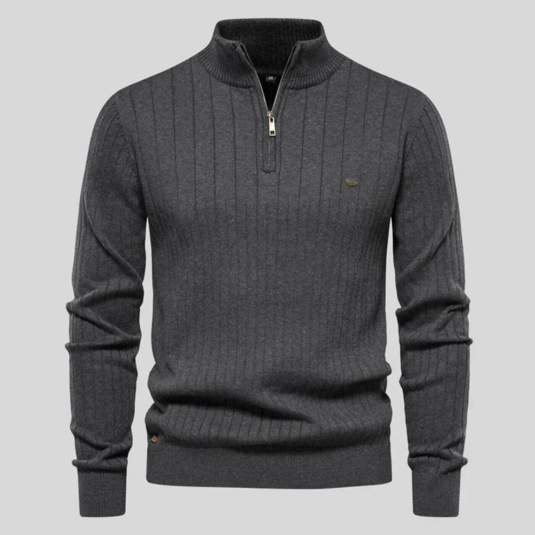 Klaus | Premium Everyday Comfort Half-Zip Sweater 8