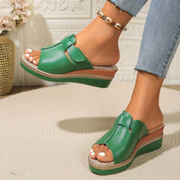 Savannah | Open-Toe Wedge Platform Comfort Sandals