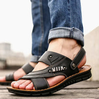 Horace | Sandali in Pelle da Uomo Stile Vintage