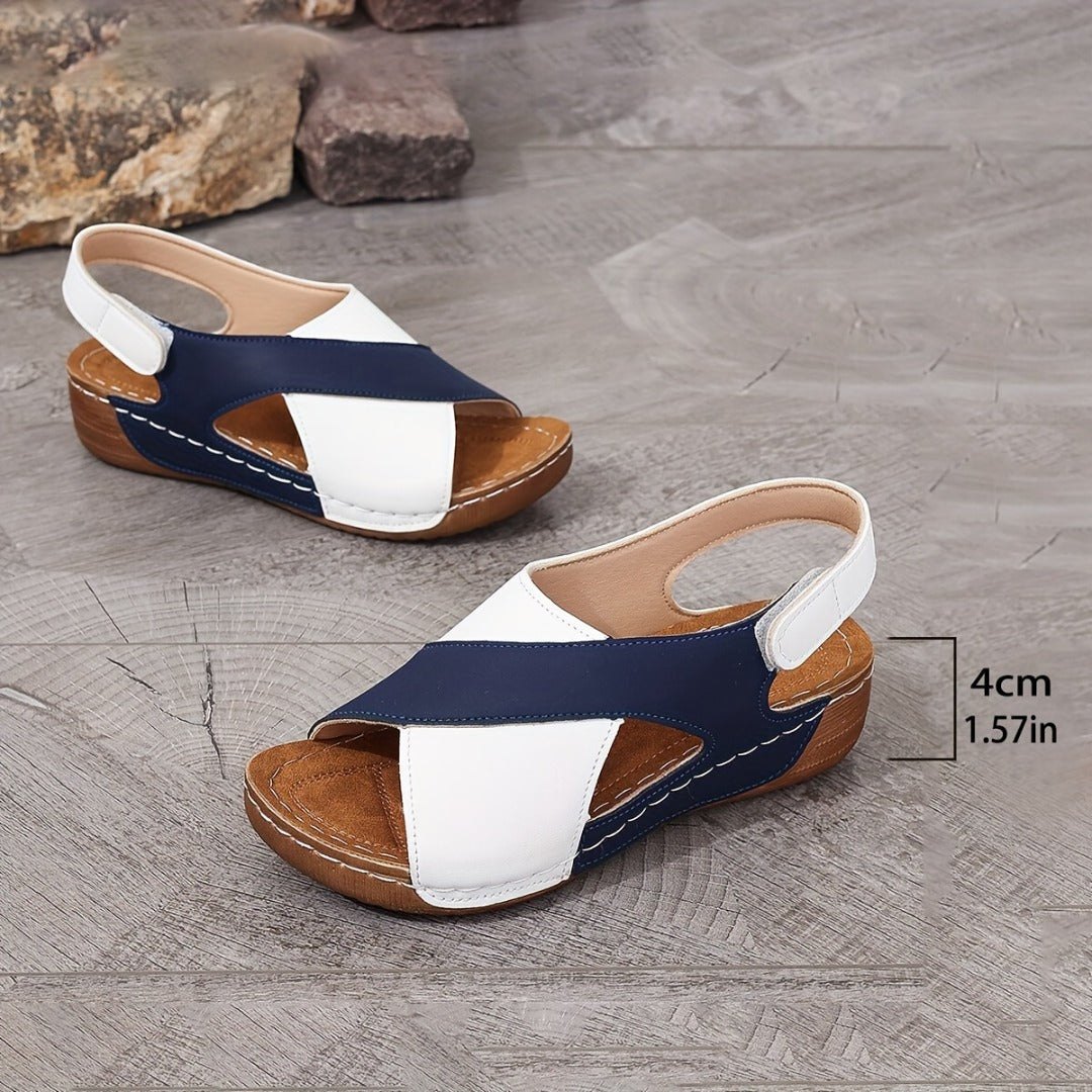 Kristin | Elegant And Supportive Wedge Sandals 7