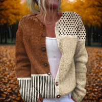 Lydia | Playful And Elegant Polka Dot Cardigan