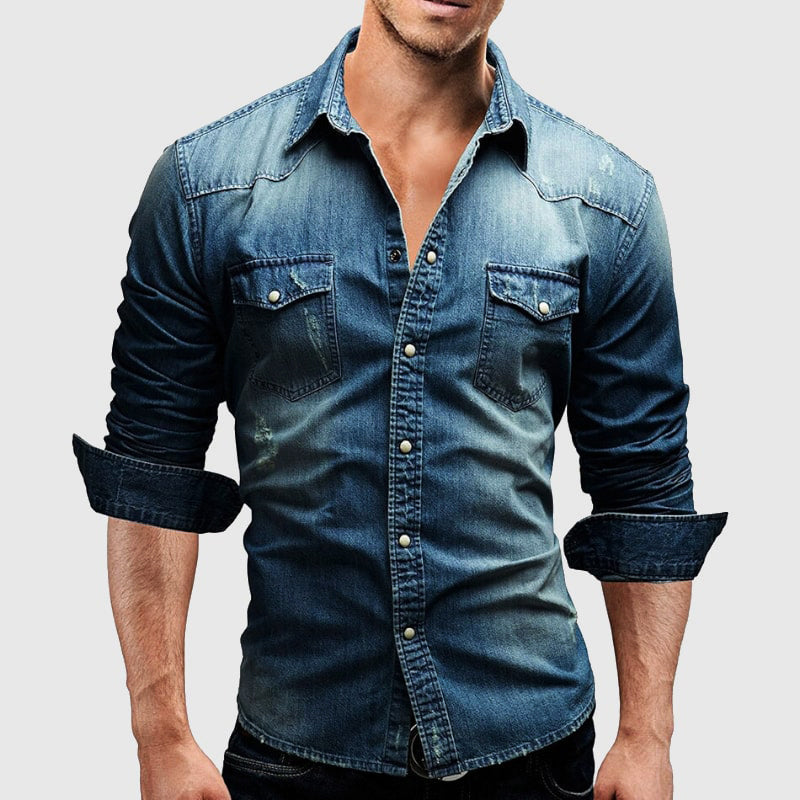 Laurence | Downtown Denim Shirt 2