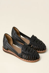 Mila | Handwoven Leather Comfort Slip-On Sandals