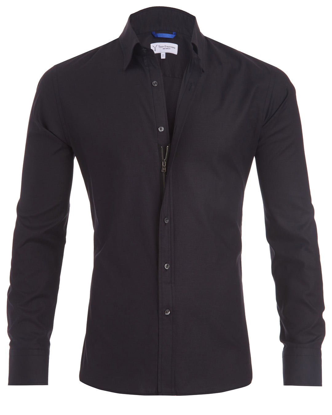 Levi | Men's Zip Fit Shirt – Tailored Comfort, Hidden Zipper Design 9