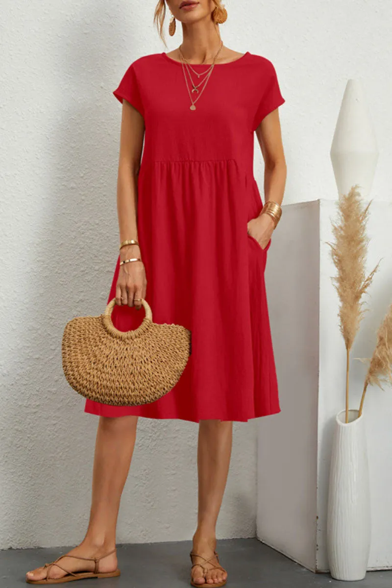 Lilian | Casual Midi Dress for Women Lightweight Summer Style 6