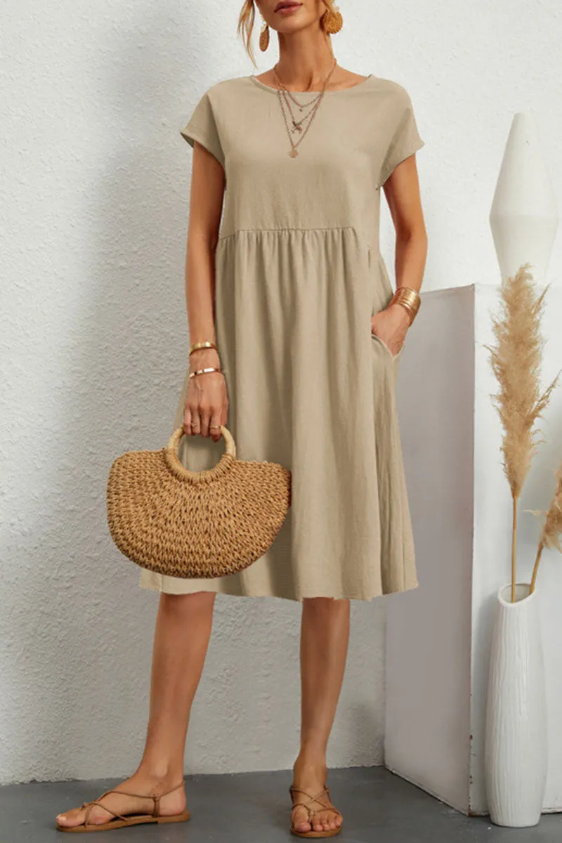 Lilian | Casual Midi Dress for Women Lightweight Summer Style 7
