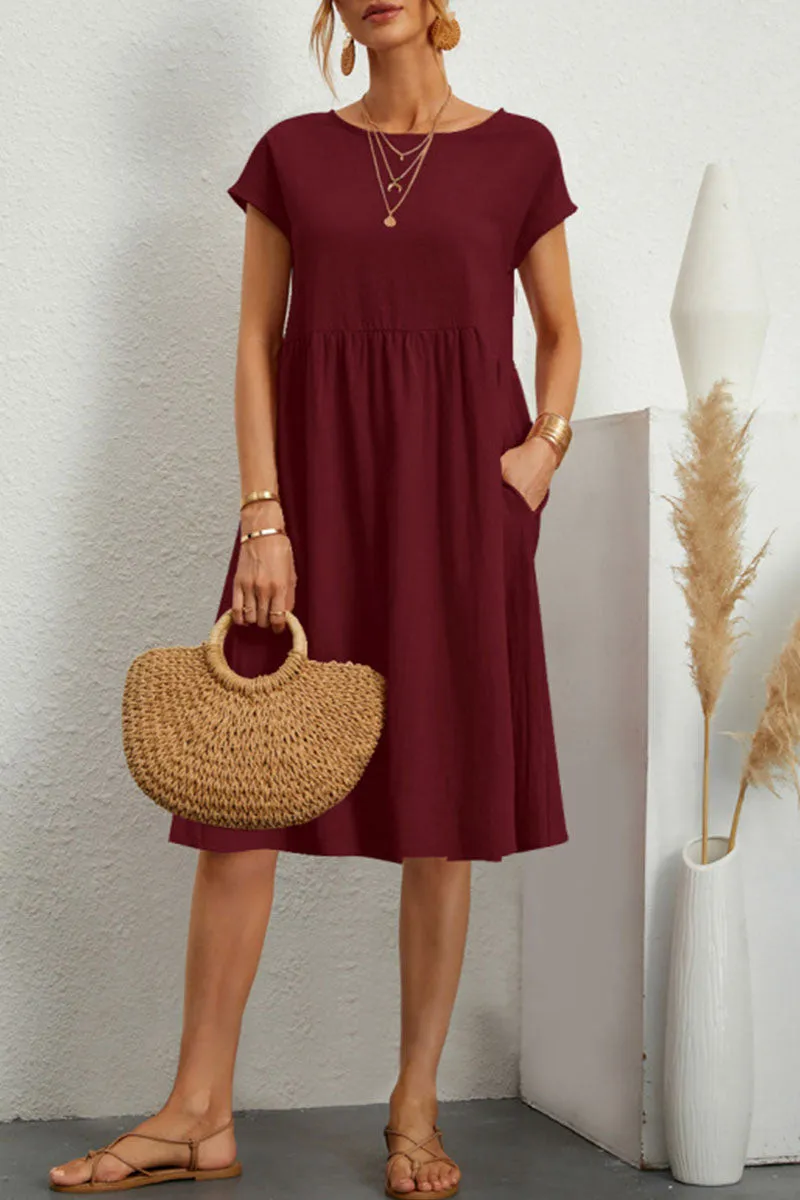 Lilian | Casual Midi Dress for Women Lightweight Summer Style 8