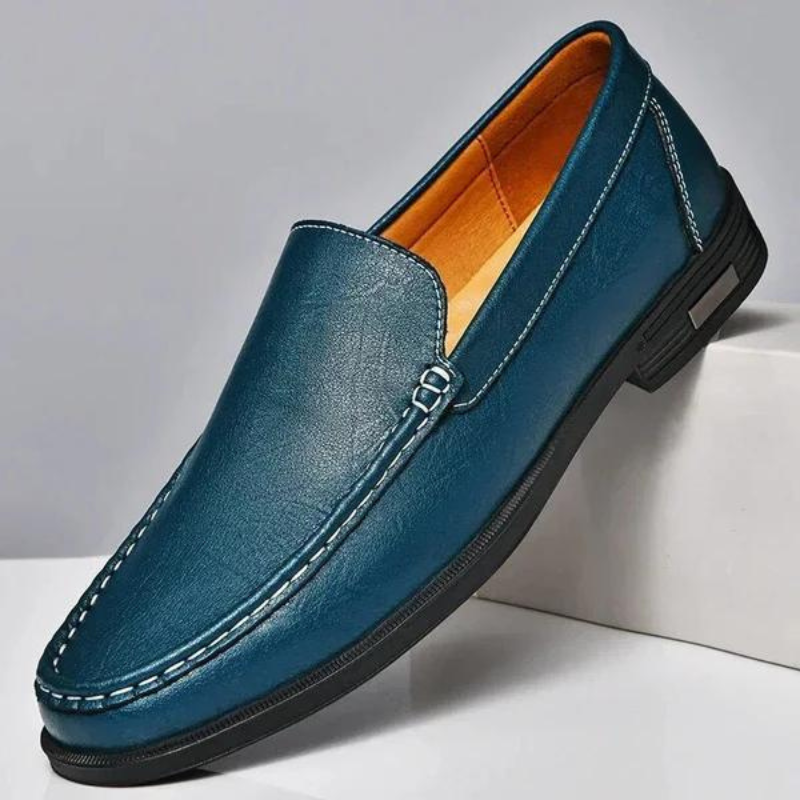 Lorenzo | Italian Style classic leather loafers 0