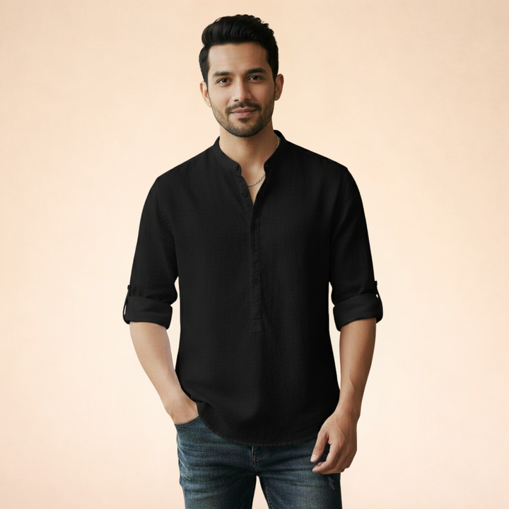 Lorenzo | Men’s Long Sleeve Shirt – Elegant, Comfortable & Versatile 0