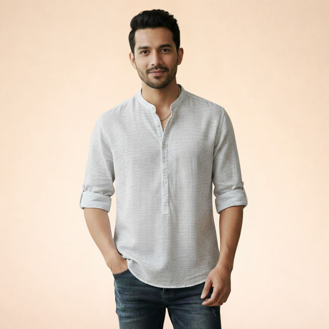 Lorenzo | Men’s Long Sleeve Shirt – Elegant, Comfortable & Versatile 1