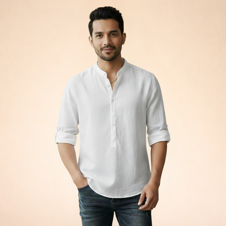 Lorenzo | Men’s Long Sleeve Shirt – Elegant, Comfortable & Versatile 2
