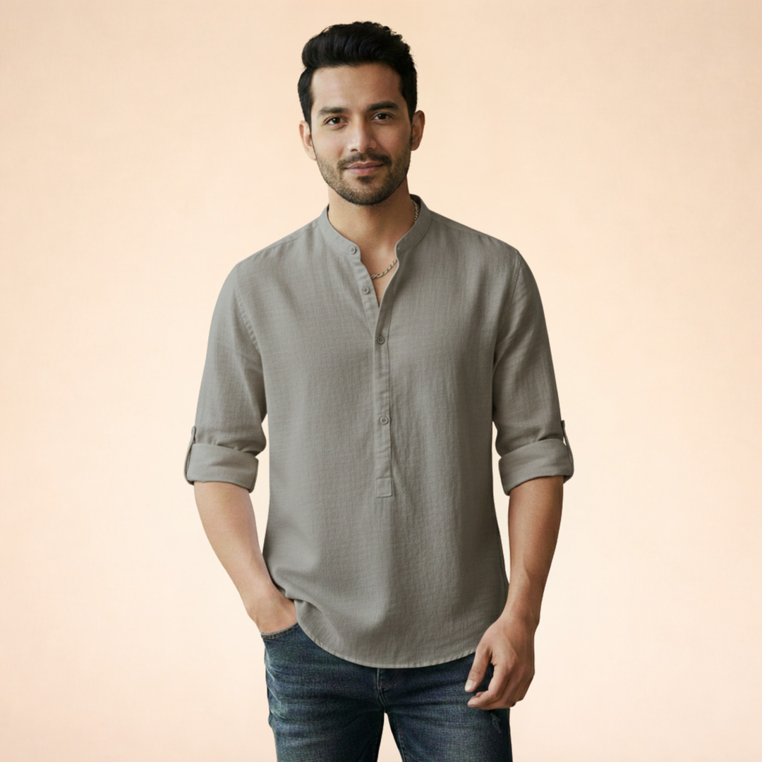 Lorenzo | Men’s Long Sleeve Shirt – Elegant, Comfortable & Versatile 3