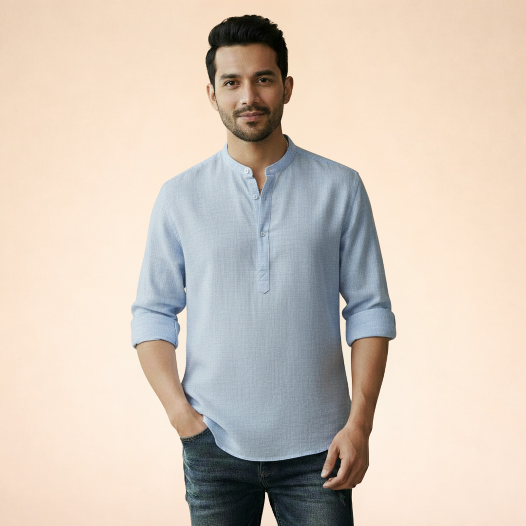 Lorenzo | Men’s Long Sleeve Shirt – Elegant, Comfortable & Versatile 4