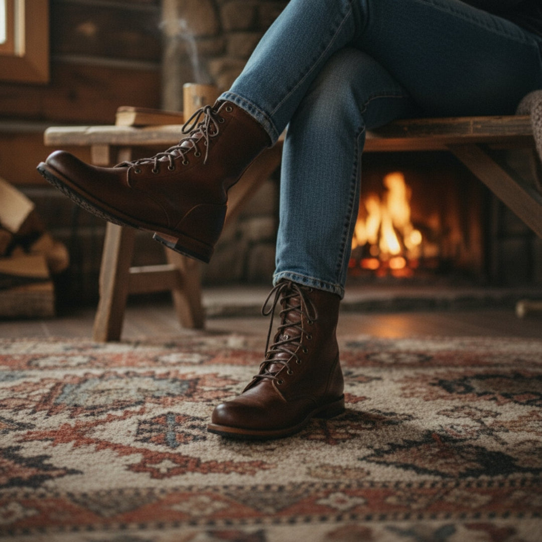 Luisa | Elegant and Stylish Lace-Up Boots 4