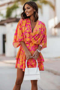 Maya | Vibrant And Elegant Summer Mini Dress