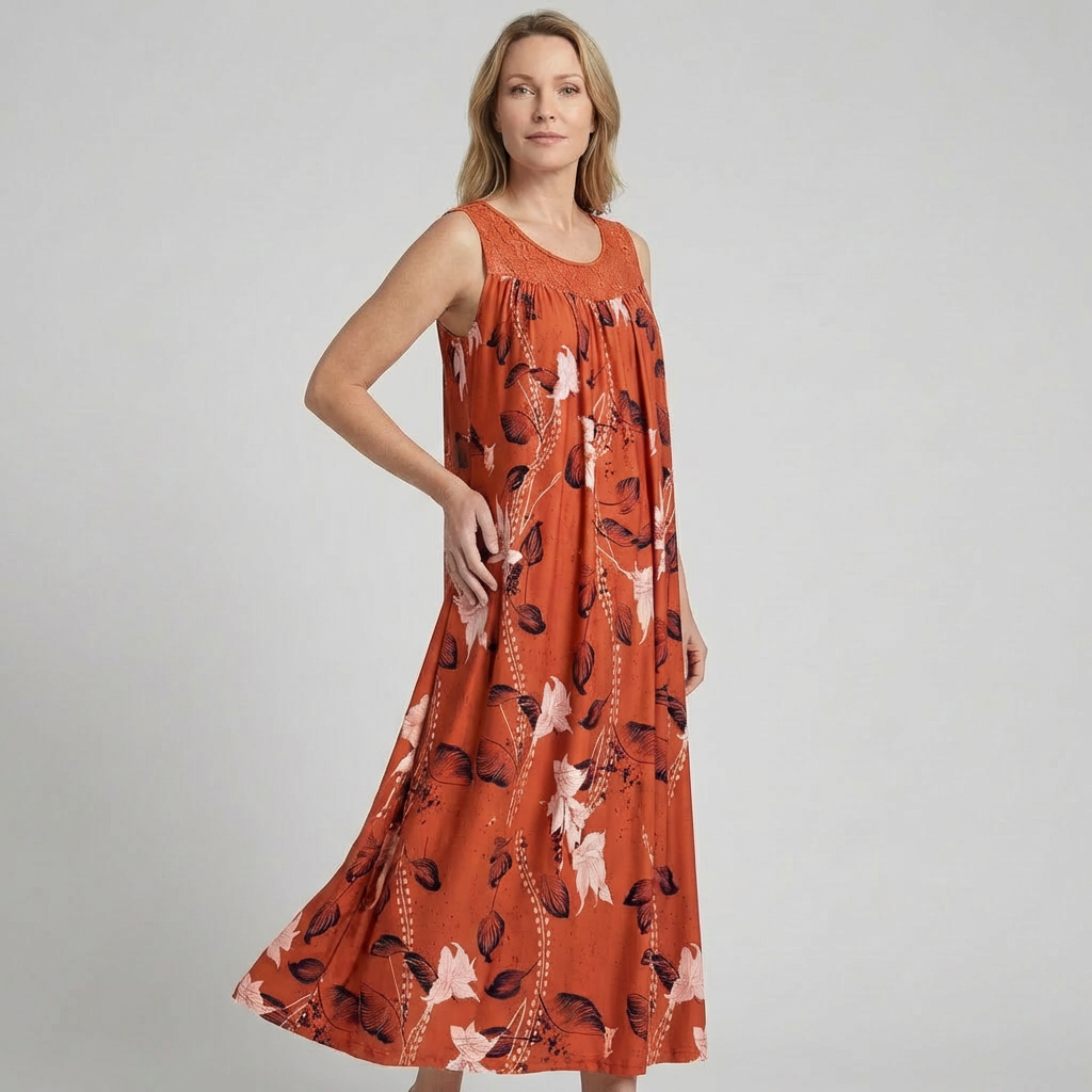Lunara | Elegant Floral Maxi Dress for Women – Flattering, Lightweight &amp; Perfect for Summer 1