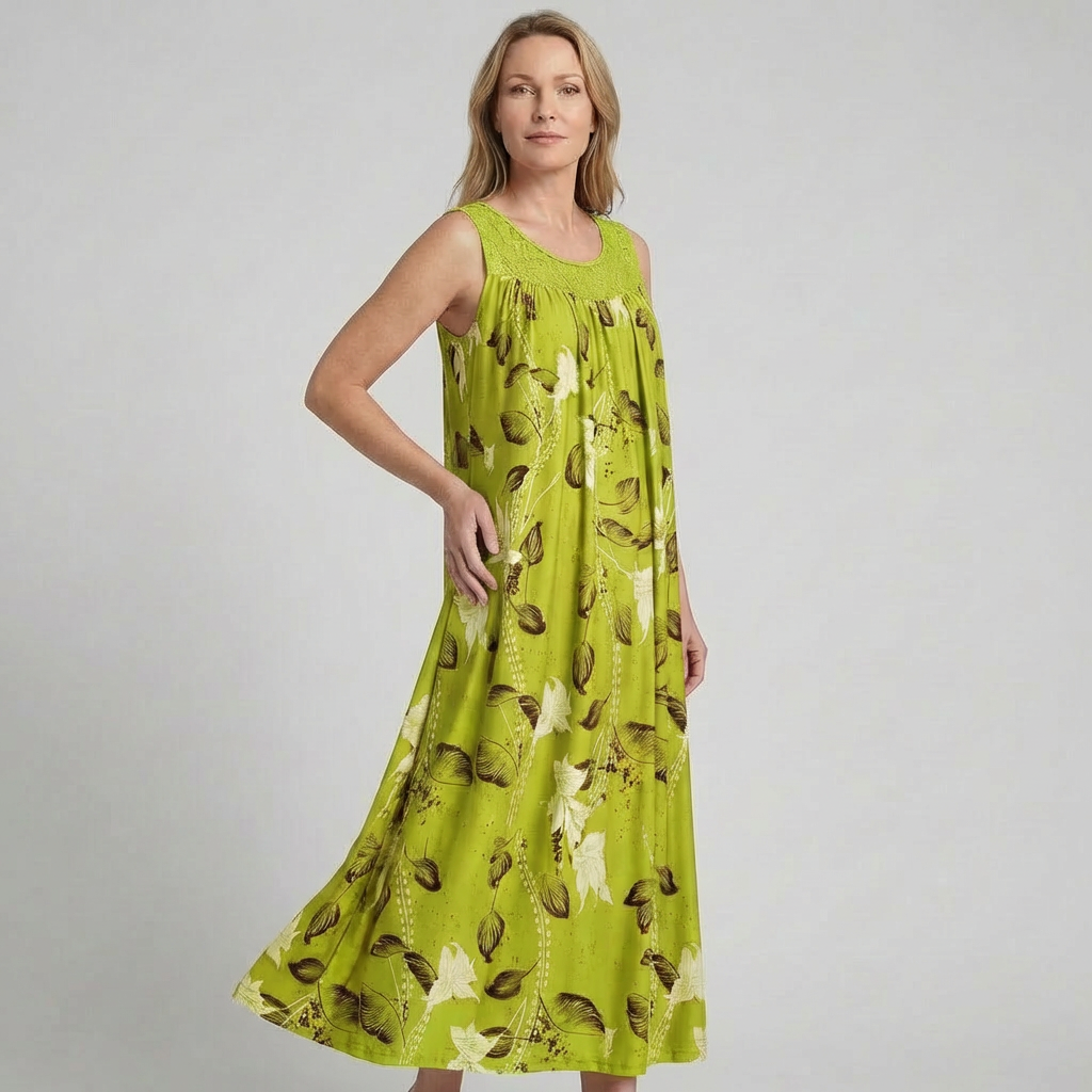 Lunara | Elegant Floral Maxi Dress for Women – Flattering, Lightweight &amp; Perfect for Summer 2
