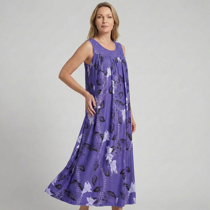 Lunara | Elegant Floral Maxi Dress for Women – Flattering, Lightweight &amp; Perfect for Summer 3