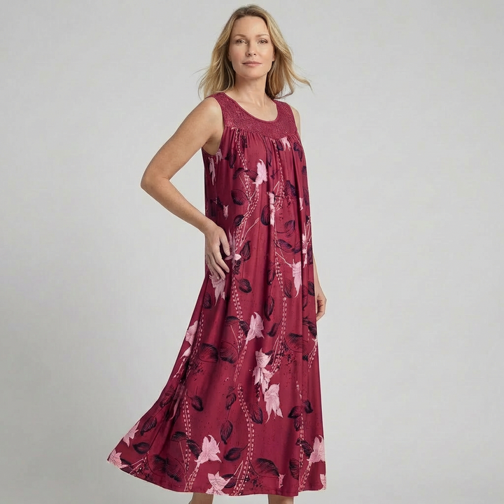 Lunara | Elegant Floral Maxi Dress for Women – Flattering, Lightweight &amp; Perfect for Summer 4