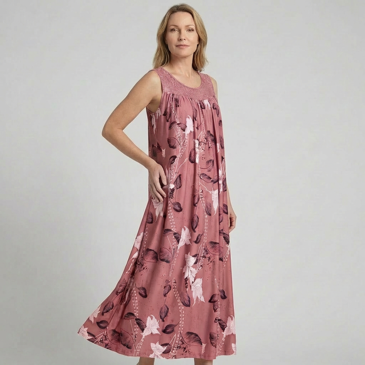 Lunara | Elegant Floral Maxi Dress for Women – Flattering, Lightweight &amp; Perfect for Summer 5