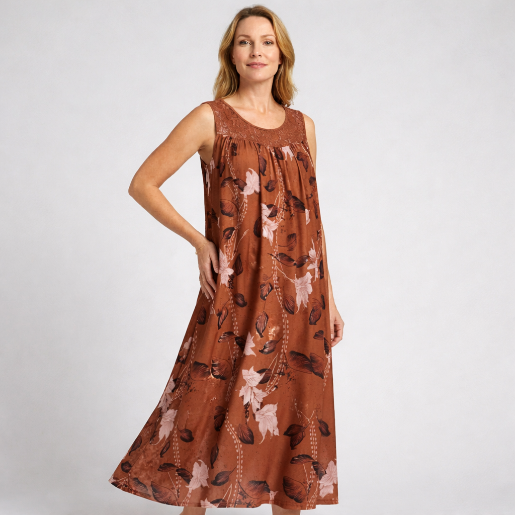 Lunara | Elegant Floral Maxi Dress for Women – Flattering, Lightweight &amp; Perfect for Summer 7