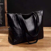 Victoria | Vintage Leather Large Capacity Tote Bag