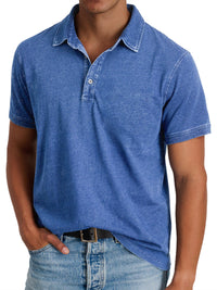 Ethan | Premium Textured Men’s Polo T-Shirt