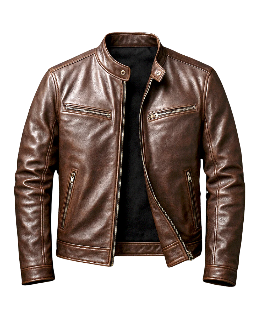Marcus | Timeless and rugged vintage leather jacket for men 1