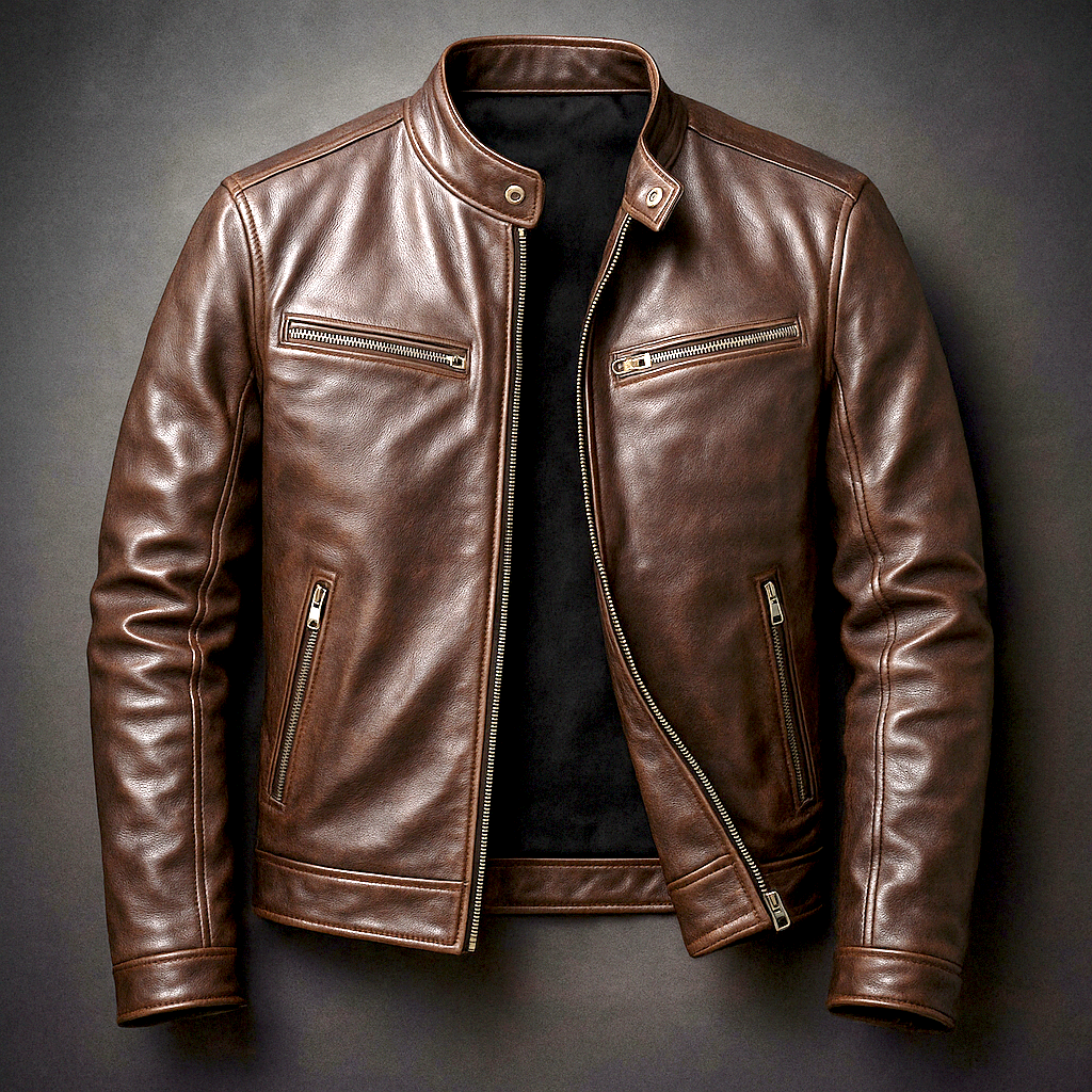 Marcus | Timeless and rugged vintage leather jacket for men 2