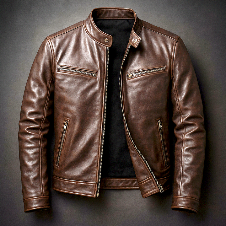 Marcus | Timeless and rugged vintage leather jacket for men 2