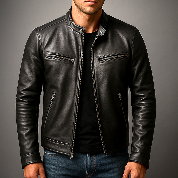 Marcus | Timeless and rugged vintage leather jacket for men 6
