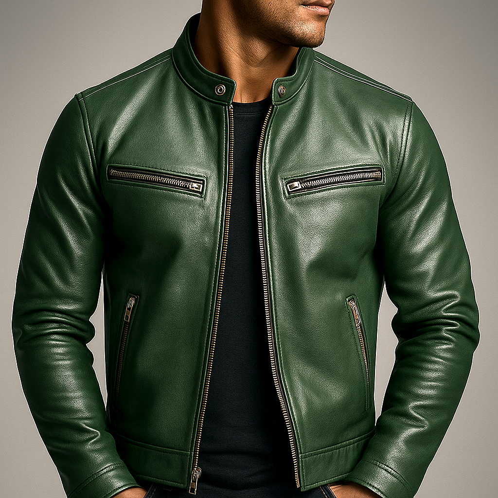 Marcus | Timeless and rugged vintage leather jacket for men 7