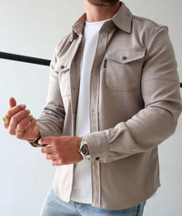 Johnny | Versatile and lightweight layered shirt jacket